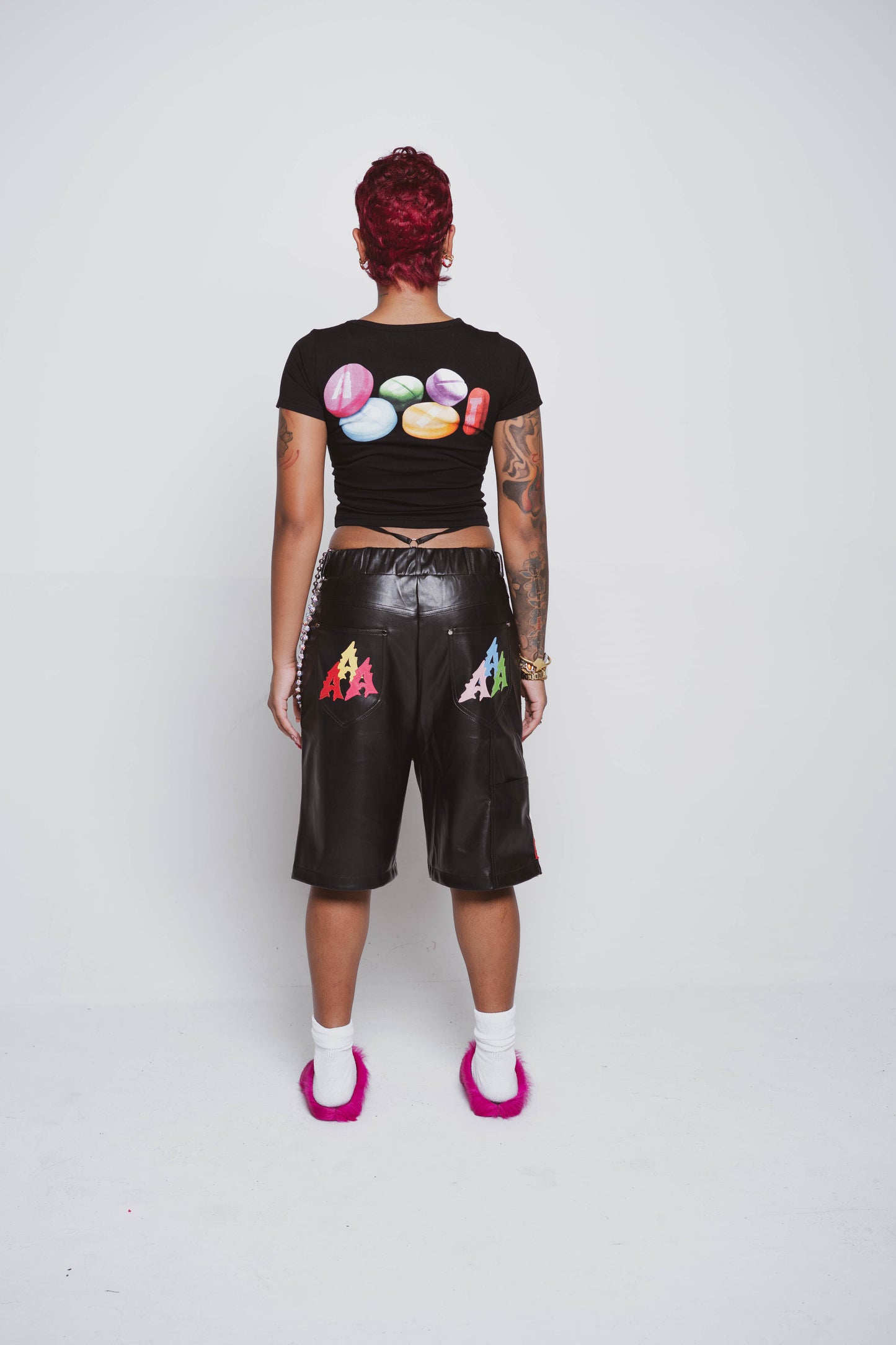 Pretty Girls Are Cool Without Drugs Black Baby Tee