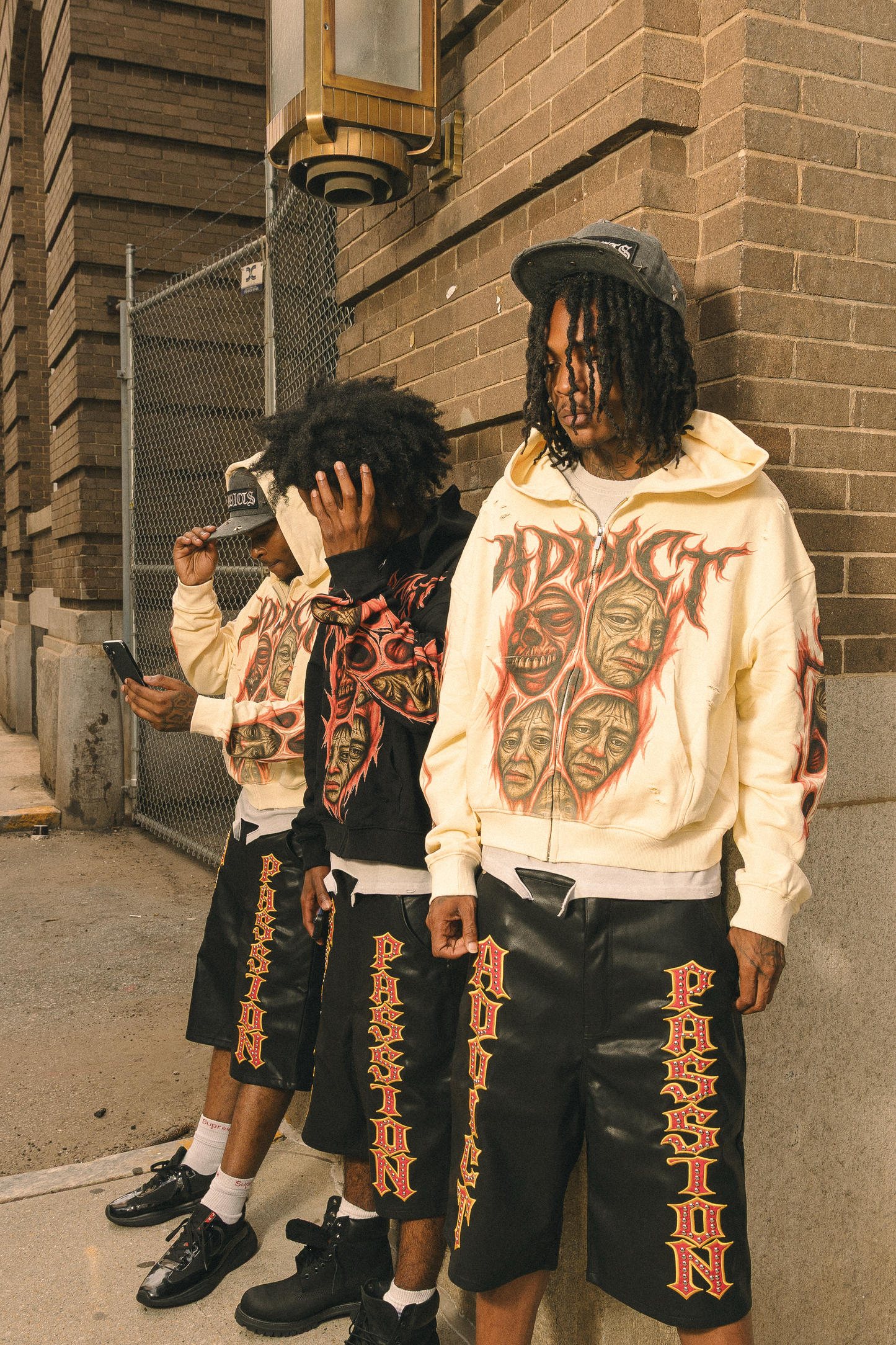 Sh*t Faced Cream Zip up