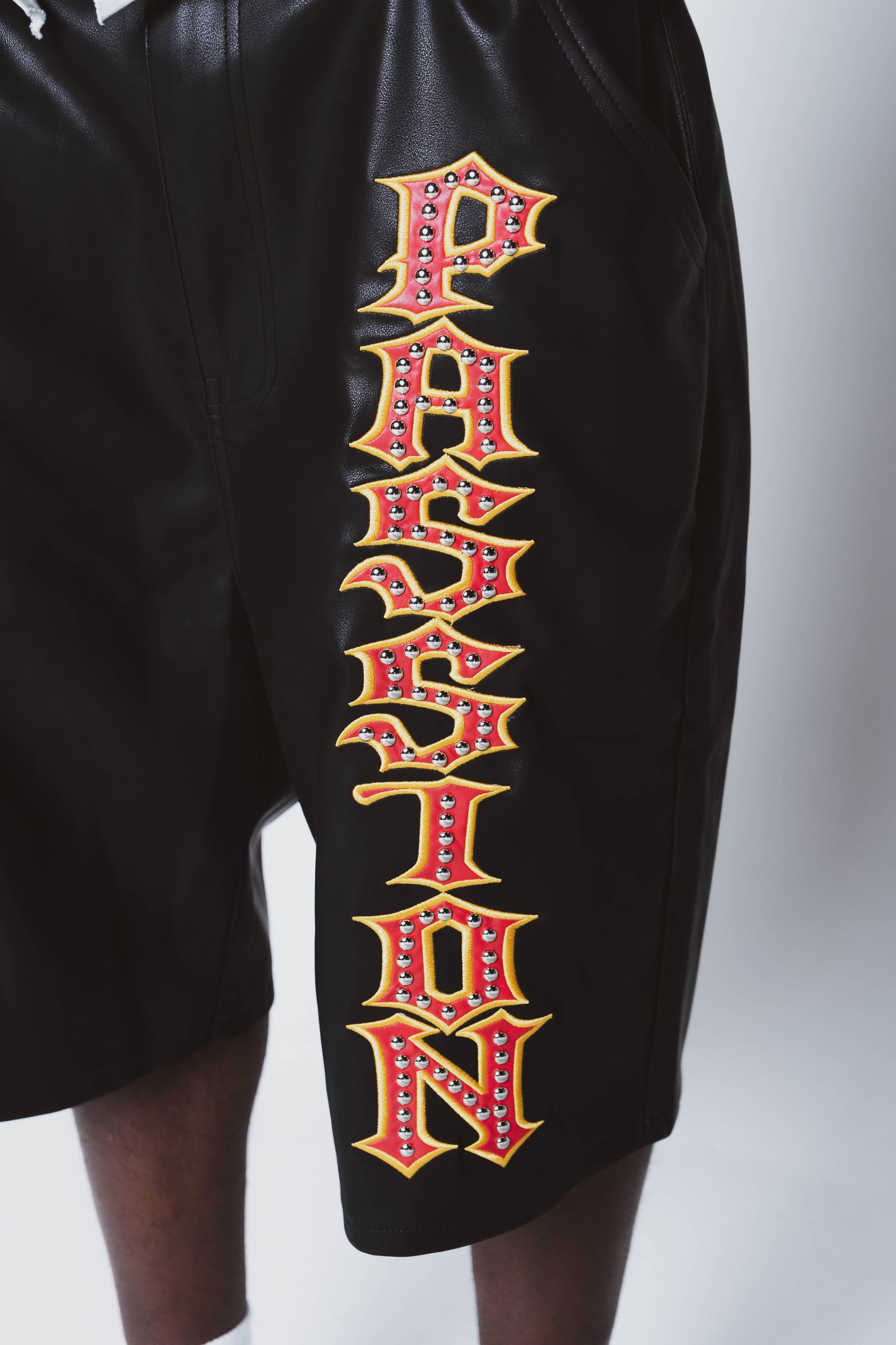 Inferno leather Shorts