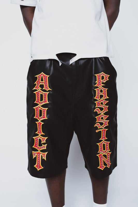 Inferno leather Shorts