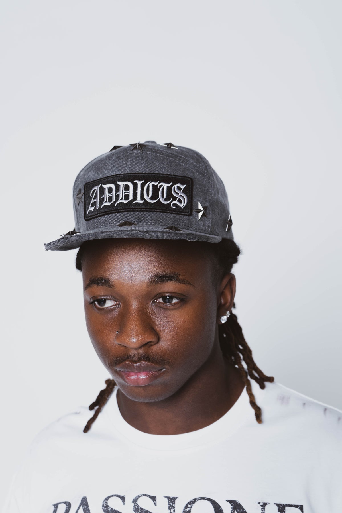 Ash Studded Snapback