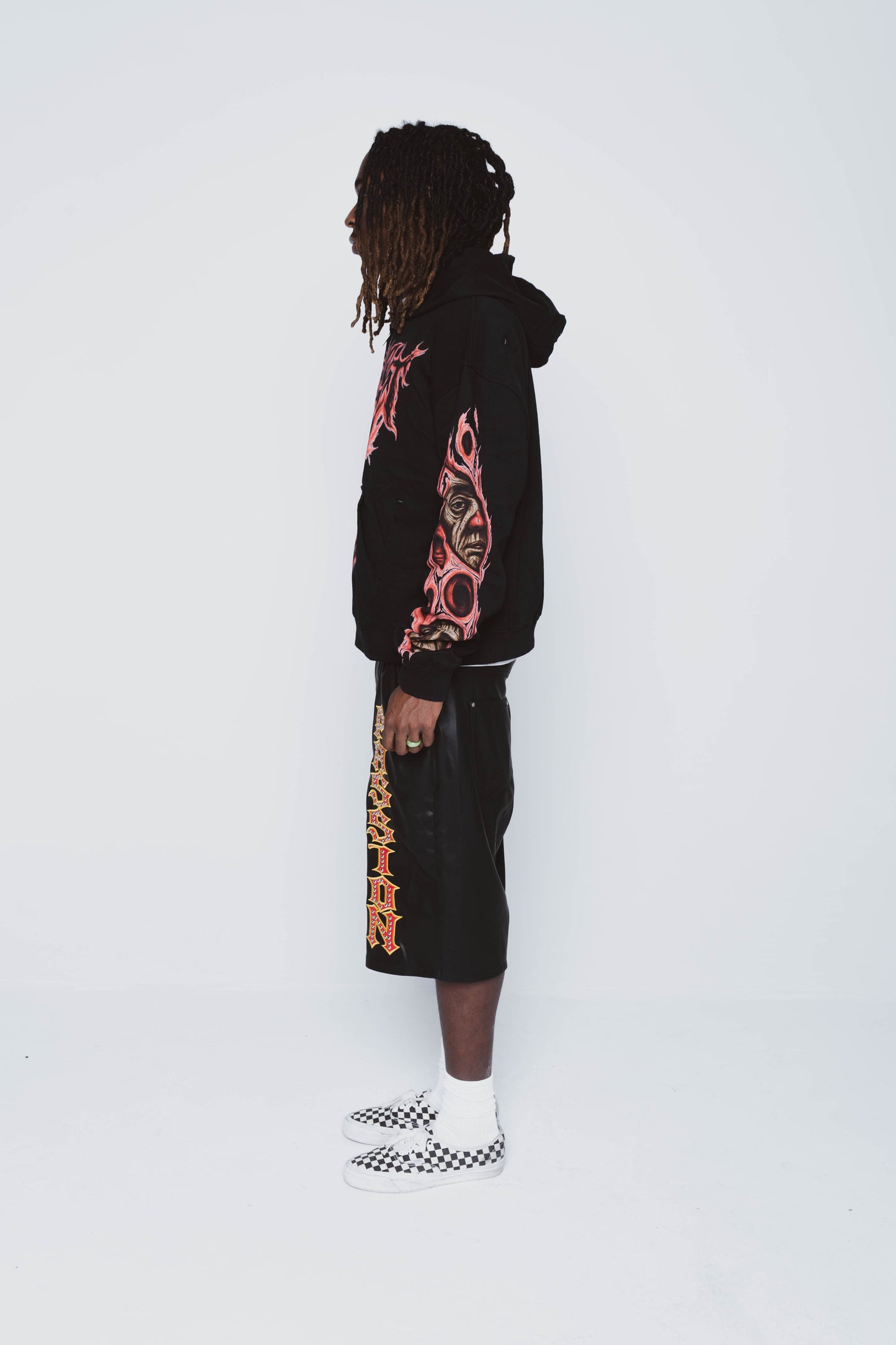Sh*t Faced Black Zip up