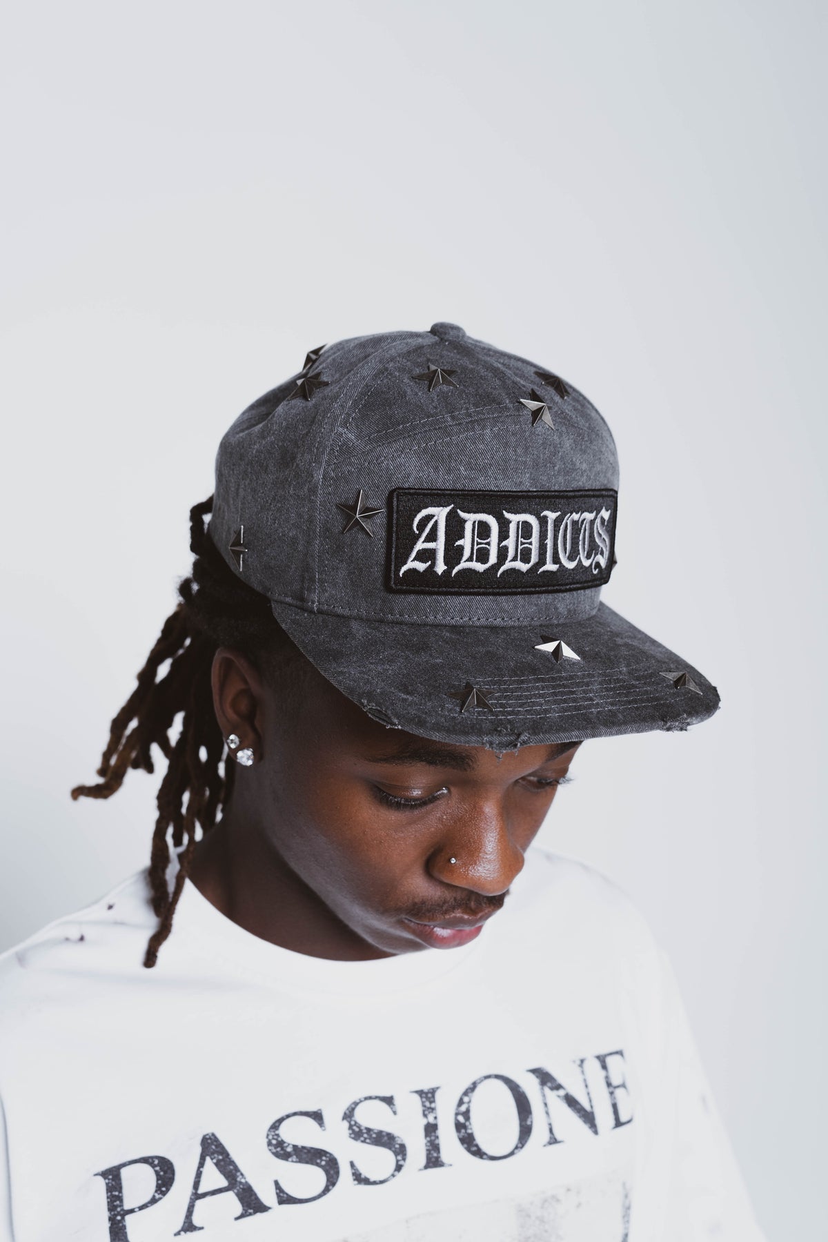 Ash Studded Snapback
