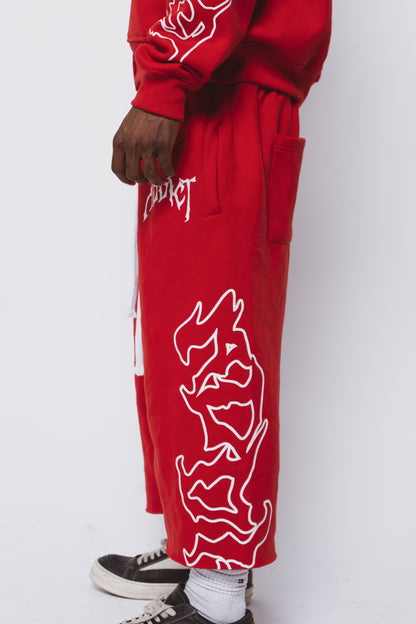 Red Essential Shorts