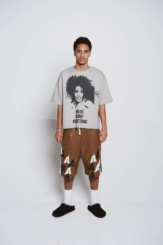 Mocha Rockstar Shorts