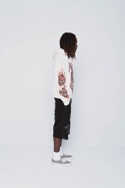 Sh*t Faced Cream Zip up