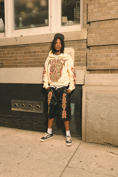 Sh*t Faced Cream Zip up