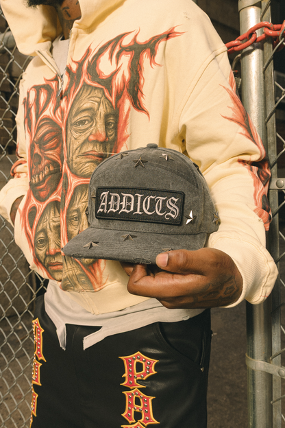 Ash Studded Snapback